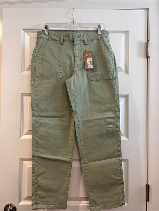 Eddie Bauer Pants - Eddie Bauer stretch legend wash relaxed straight mid rise pants dark sage NEW NW